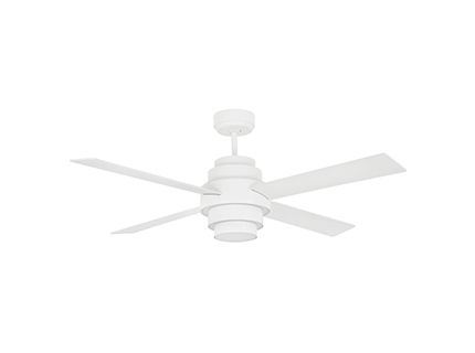 DISC FAN LED Ventilador de techo blanco con motor DC