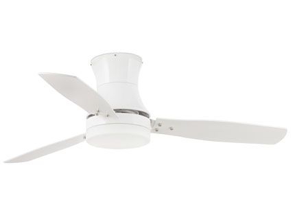 TONSAY Ventilador de techo blanco