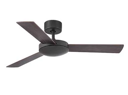 MINI MALLORCA Ventilador de techo marrón